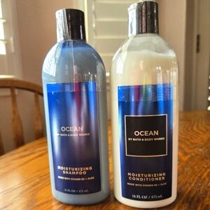 🌊🛁🚿 NWT‼️Bath & Body Works "Ocean" Pair of Hair Care